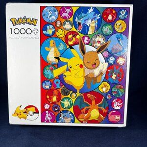 Pokemon 1000-Piece Puzzle Featuring Pikachu Eevee & Friends  Fun & Challenging J